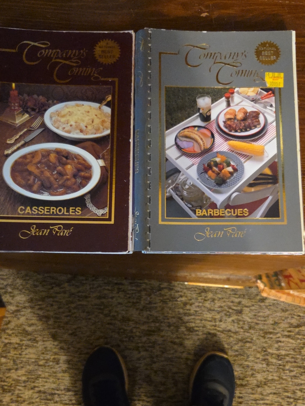 Company's Coming Cookbooks - Brown & Gray Covers